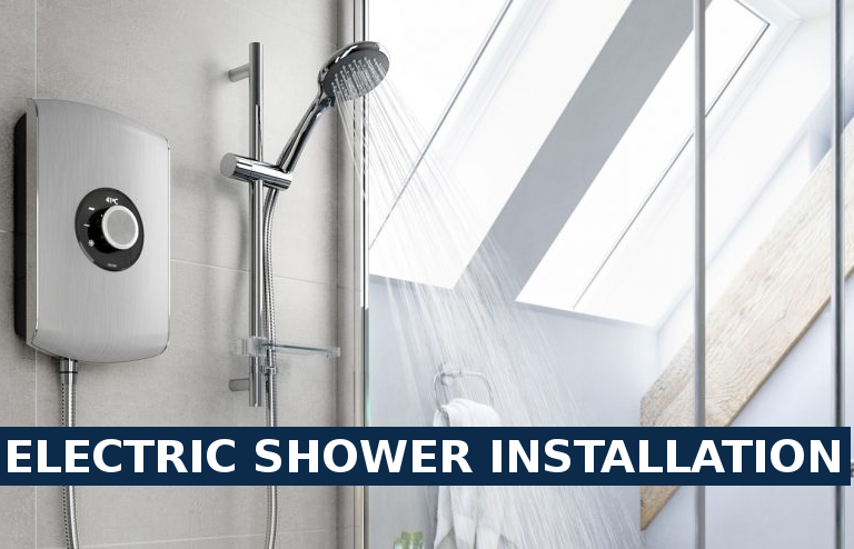 Electric shower installation Highbury